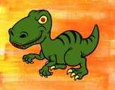 Dinosaurio velociraptor