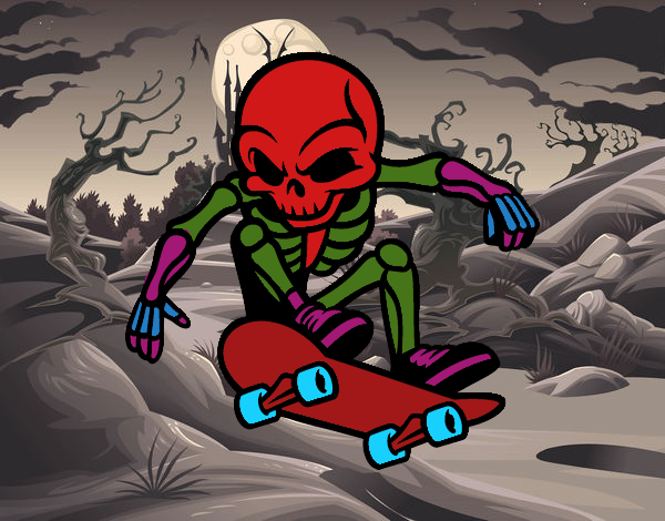 Esqueleto Skater