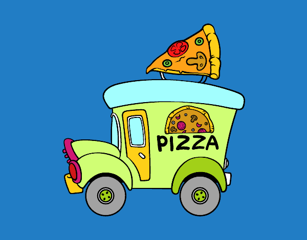 Food truck de pizza