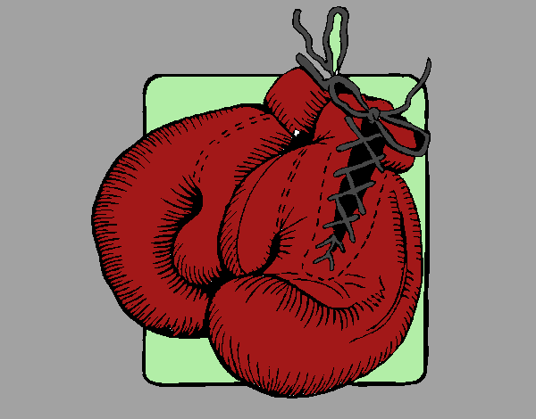 Dibujo Guantes de boxeo pintado por james_9