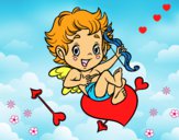 Dibujo Niño Cupido pintado por LunaLunita