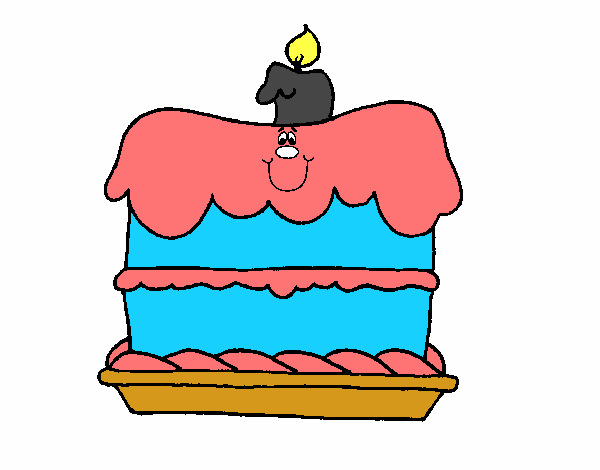 Pastel de cumpleaños