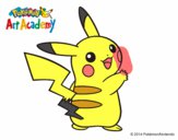 Pikachu de espaldas