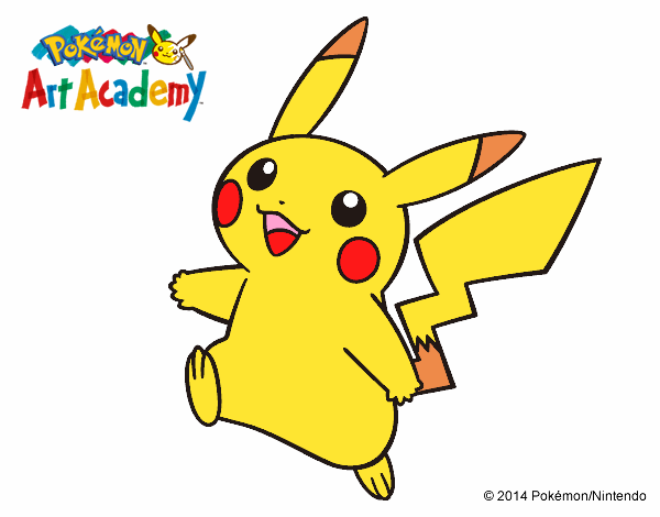 Pikachu en Pokémon Art Academy