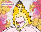 Dibujo Princesa cantante pintado por LunaLunita