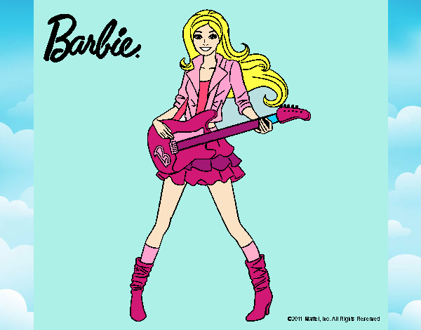 Barbie guitarrista