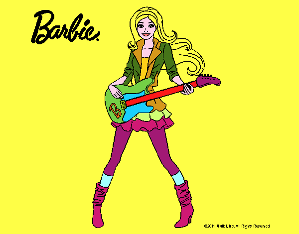 Barbie guitarrista