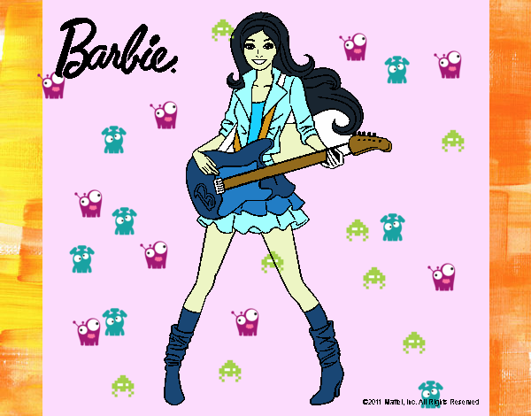 Barbie guitarrista