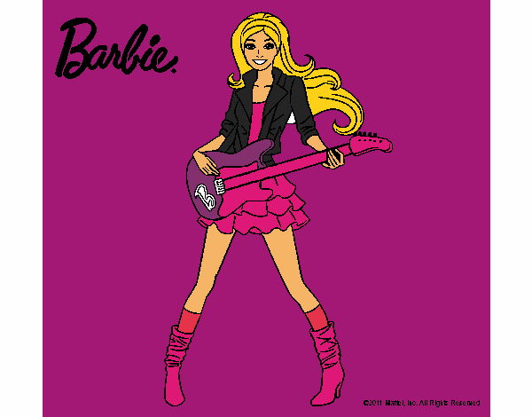 Barbie guitarrista