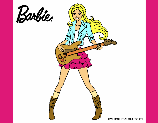 Barbie guitarrista