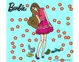 Barbie y su colección de zapatos