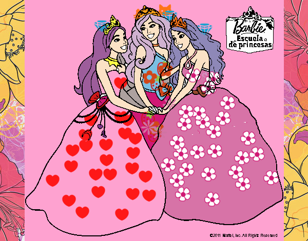 Barbie y sus amigas princesas