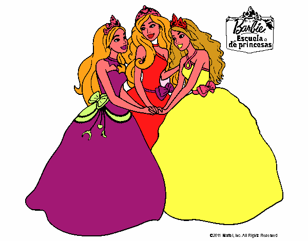 Barbie y sus amigas princesas