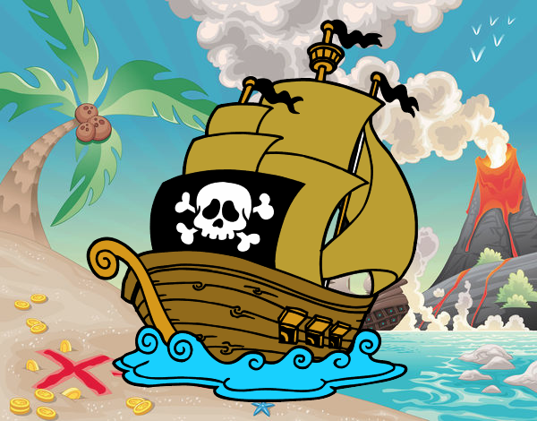 Barco de piratas