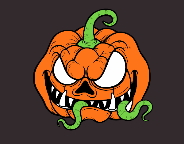 Calabaza terrorífica