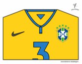 Camiseta del mundial de fútbol 2014 de Brasil