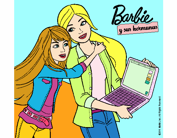 El nuevo portátil de Barbie