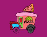 Food truck de pizza