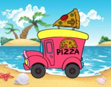 Food truck de pizza