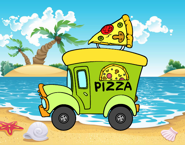 Food truck de pizza