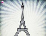Dibujo La torre Eiffel pintado por carlita11
