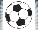 Dibujo Pelota de fútbol II pintado por mariangiel