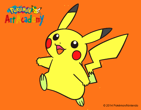 Pikachu en Pokémon Art Academy