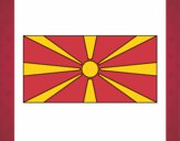 Dibujo República de Macedonia pintado por kunffu