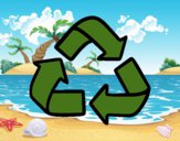 Símbolo del reciclaje