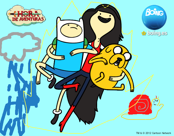 Volando con Marceline