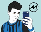 Abraham Mateo selfie