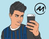 Abraham Mateo selfie