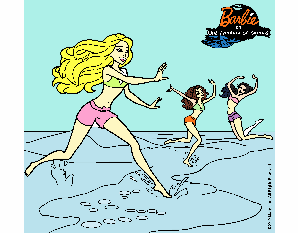 Barbie de regreso a la playa