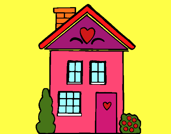 Casa con corazones