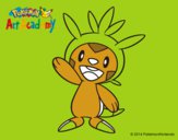 Chespin saludando