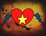 Corazón estrella