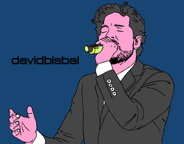 David Bisbal cantando