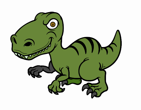 Dinosaurio velociraptor