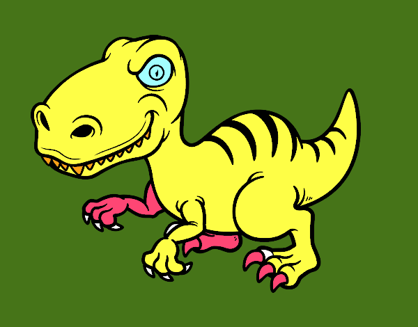 Dinosaurio velociraptor