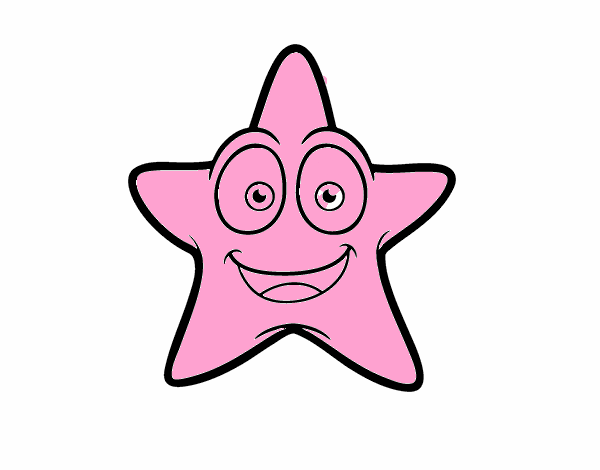 Estrella de mar sonriente