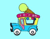 Food truck de helados