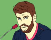 Gerard Piqué en rueda de prensa