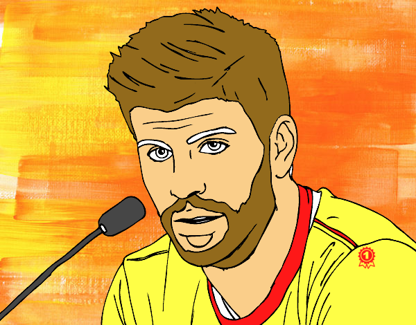 Gerard Piqué en rueda de prensa