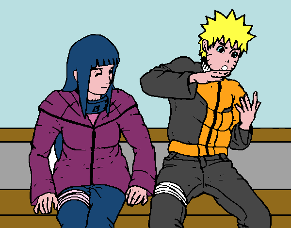 Hinata y Naruto