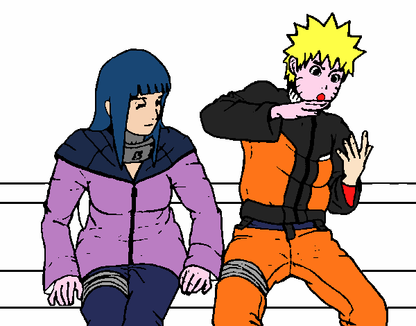 Hinata y Naruto