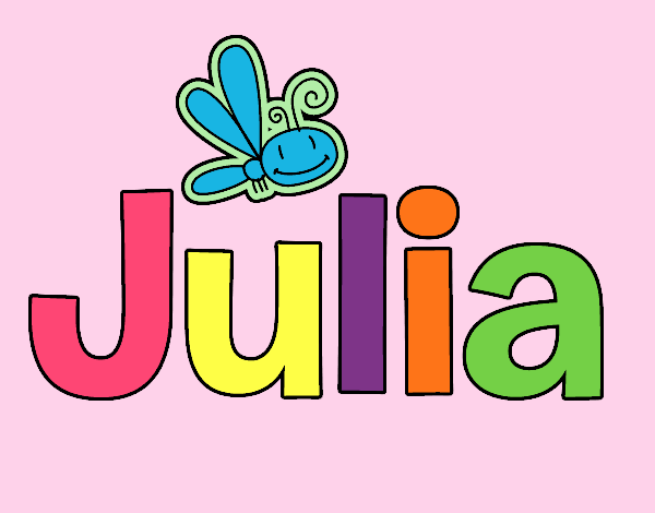 Dibujo Julia pintado por Juli2004