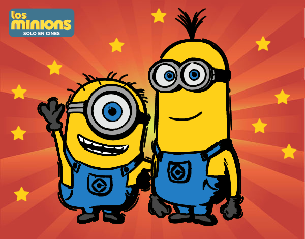 Minions - Carl y Kevin