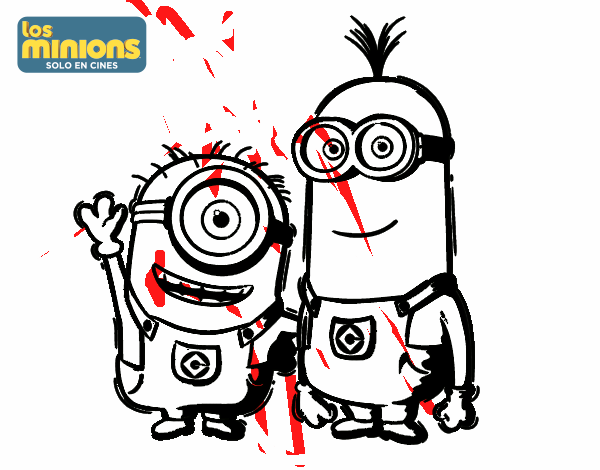 Minions - Carl y Kevin