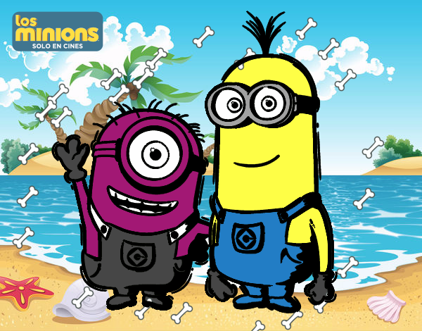 Minions - Carl y Kevin