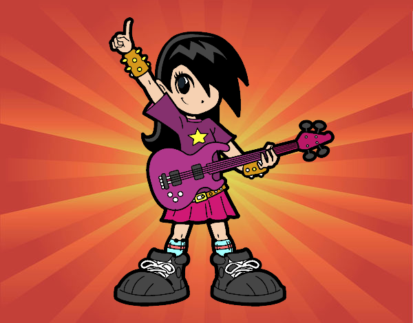 Niña rockera